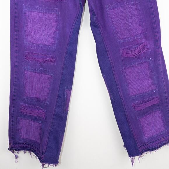Custom wide leg baggy flared jeans - Picture 4 of 7